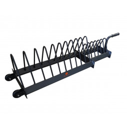 Rack roulant disques musculation